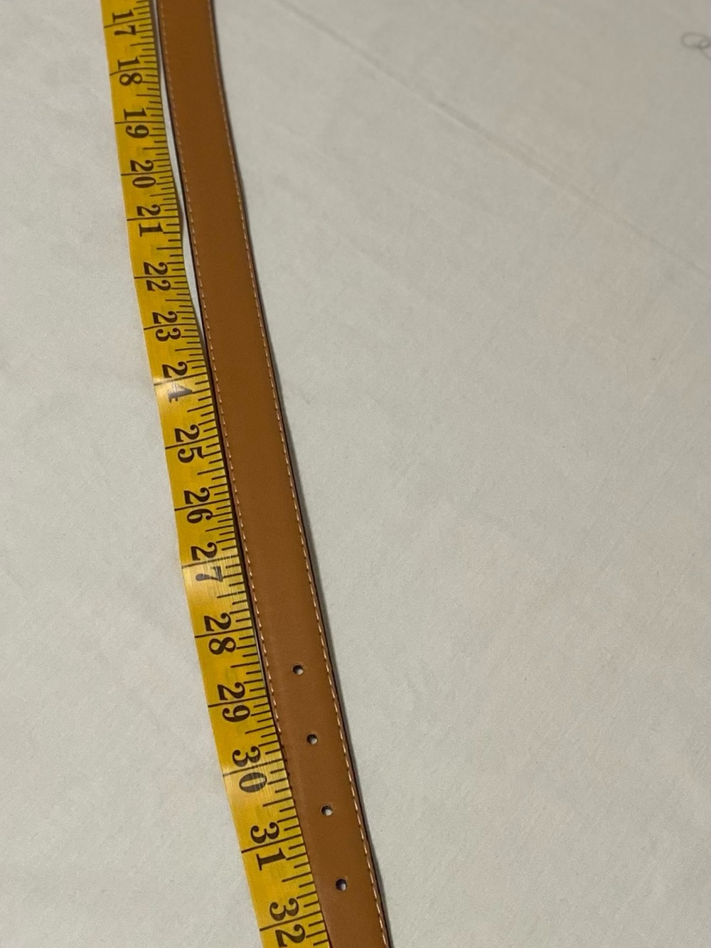 Celine Camel Leather Belt with Gold-Tone Buckle - Picture 4 of 4